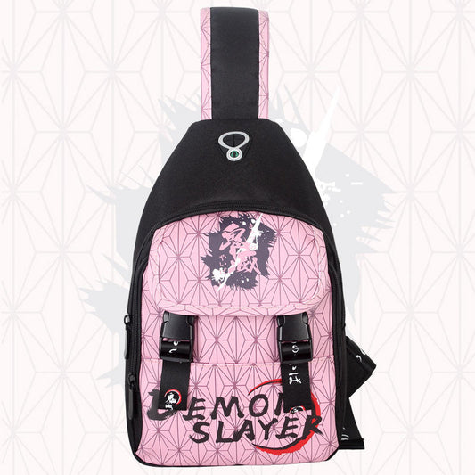 Demon Slayer Crossbody Shoulder Bag (Unisex)