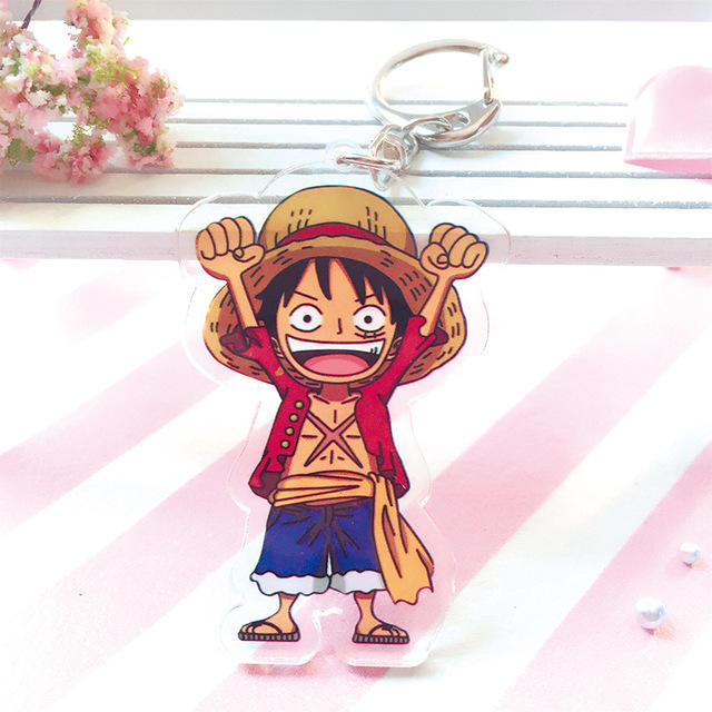 One Piece Acrylic Keychain