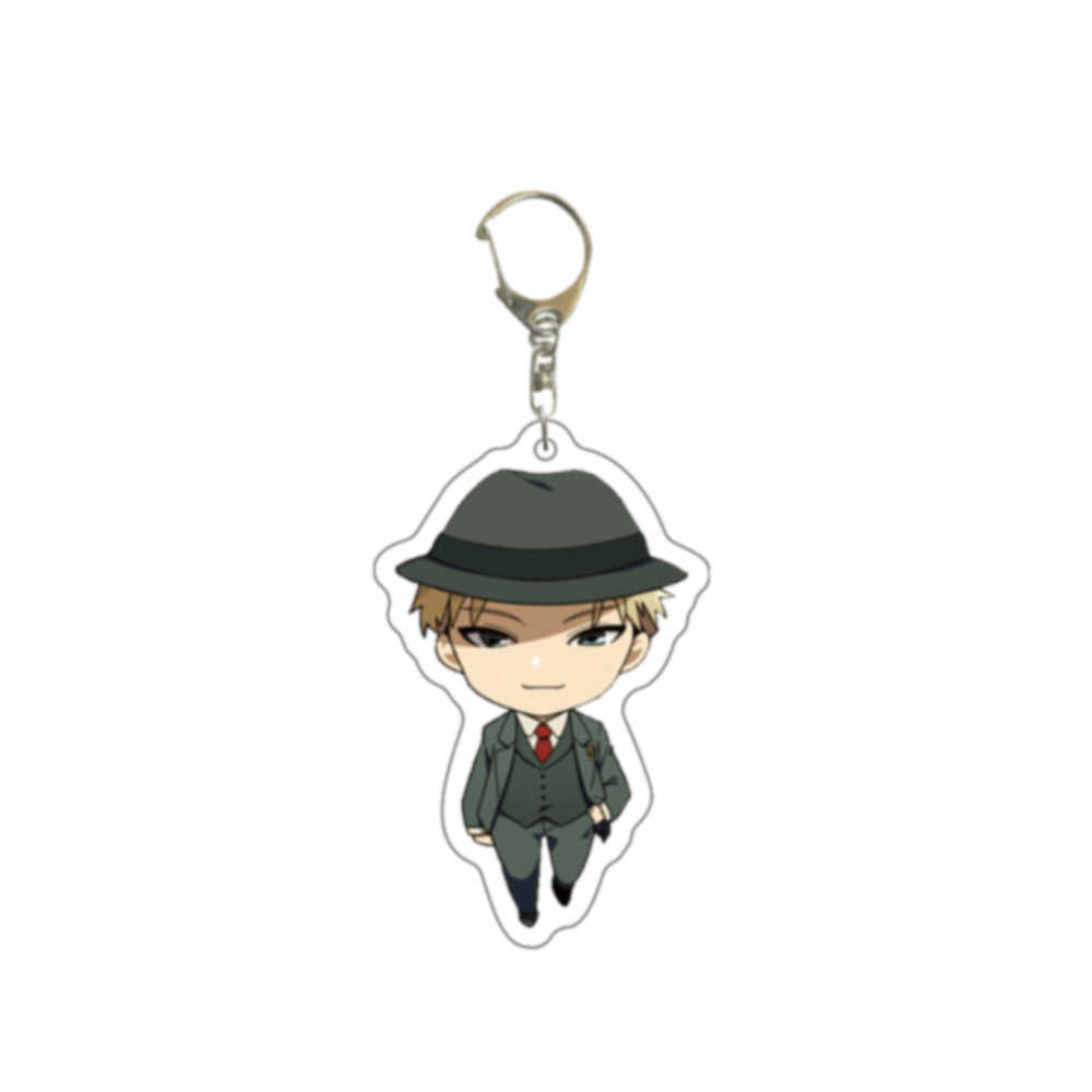 Spy Family Acrylic Pendant Keychain