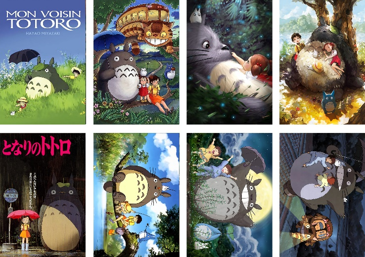 Totoro Poster Set