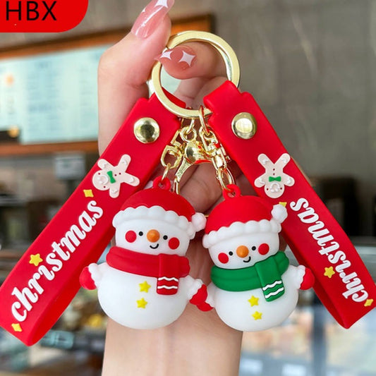 Snowman Keychain