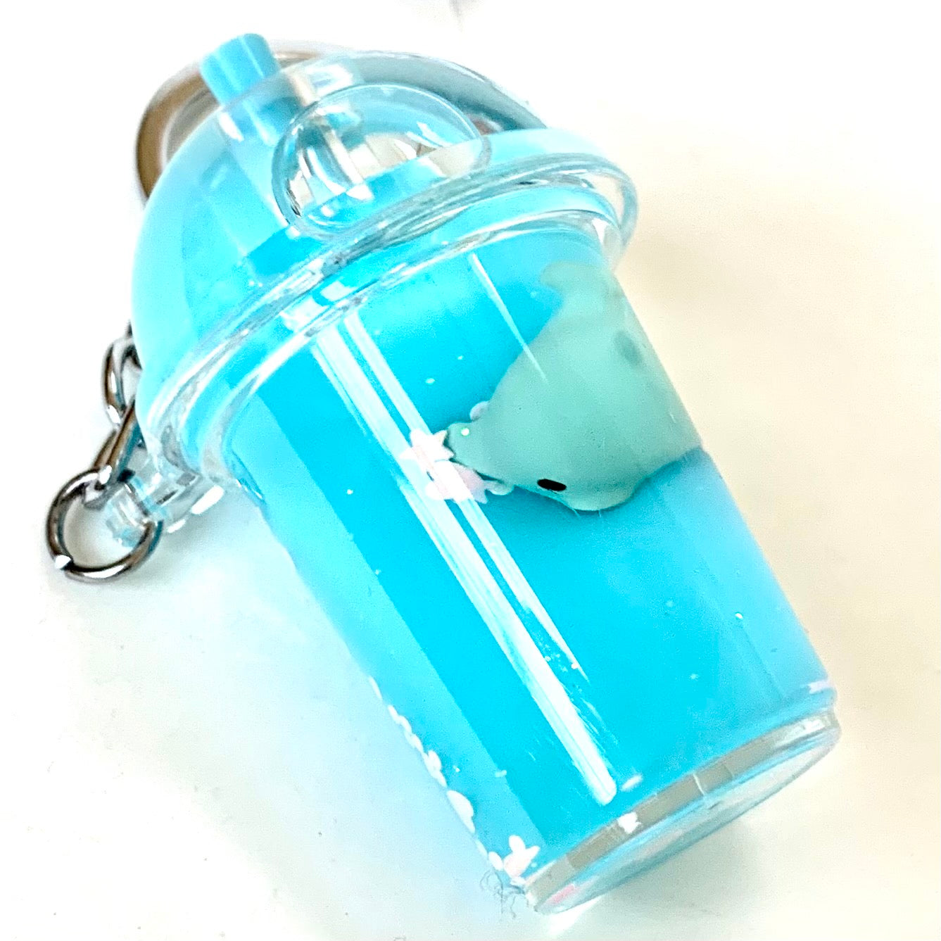 Cute Sea Drink Keychain