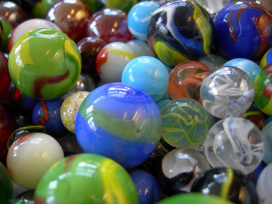 Colourful Glass Marble Balls