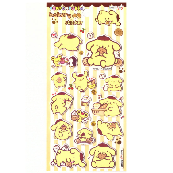 Pompompurin Bakery Sticker