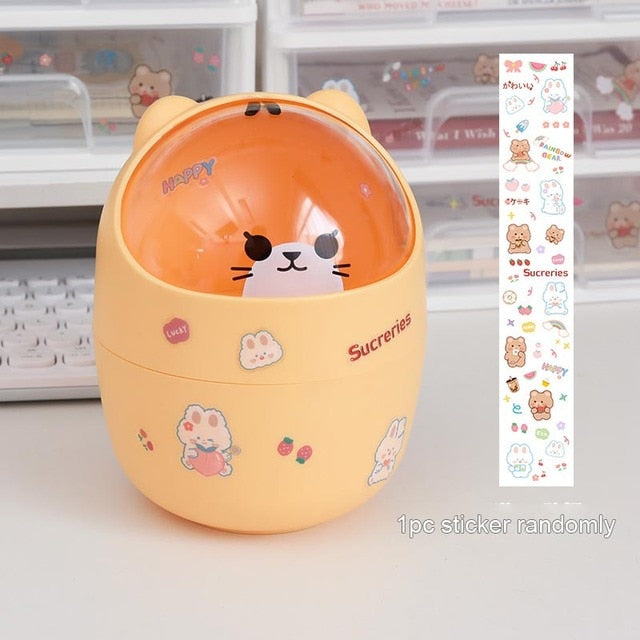 Cute Mini Trash Can