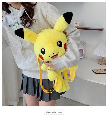 Pikachu Plush Backpack Super Large