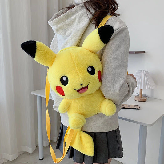 Pikachu Plush Backpack Super Large