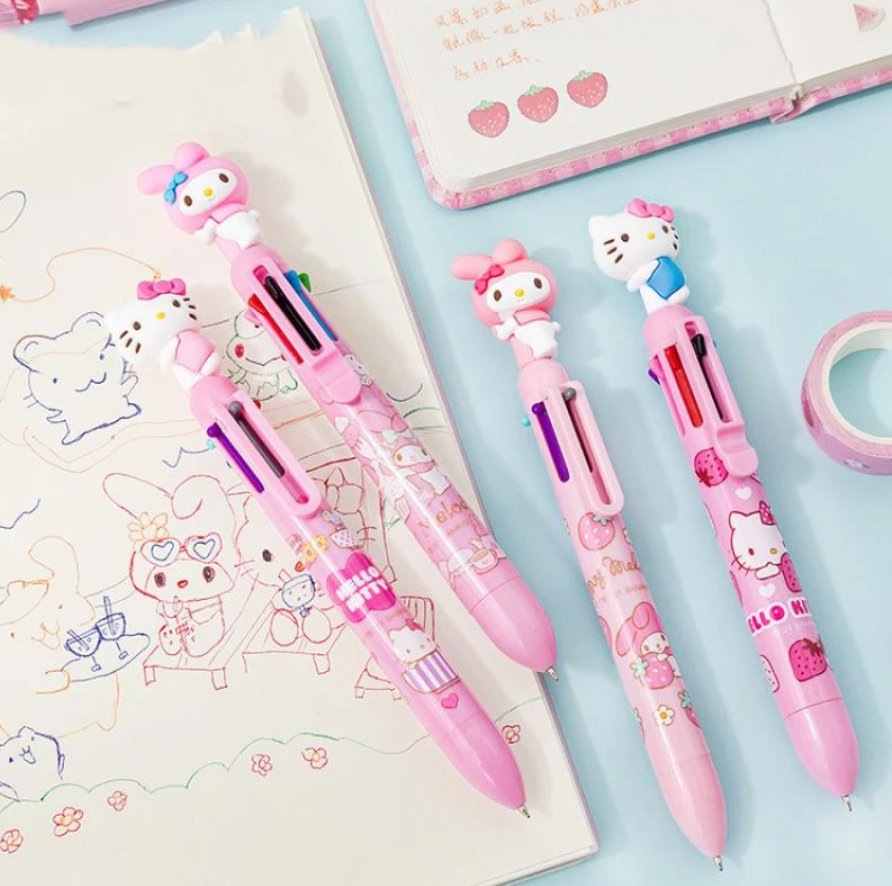 Hello Kitty 8 Colors Pens