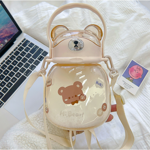 1300ml Cute Vlog Bear Bottle