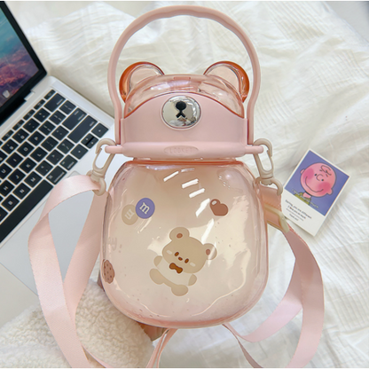 1300ml Cute Vlog Bear Bottle