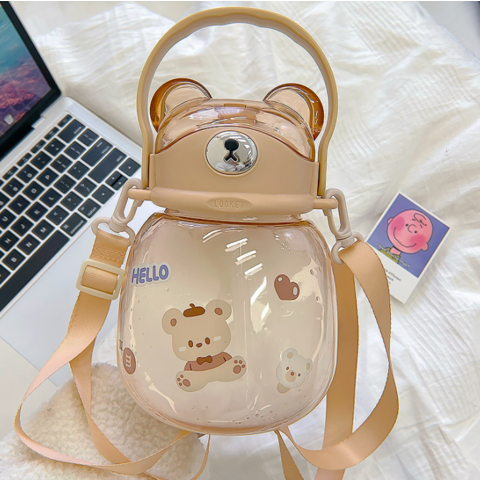 1300ml Cute Vlog Bear Bottle