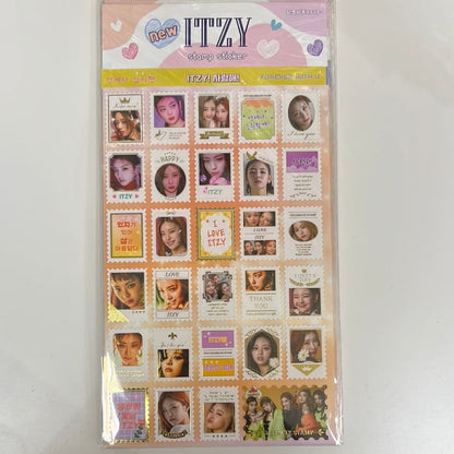 Itzy Stamp Sticker Set