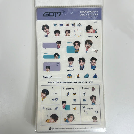 Got7 Transparent Deco Sticker