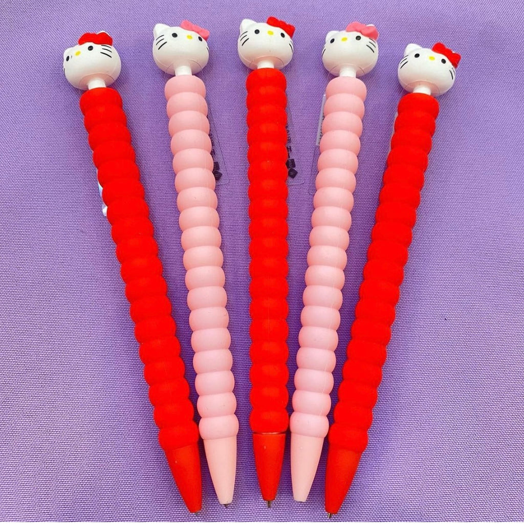 Hello Kitty Silicone Mechanical Pencil (Red)