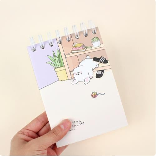 Lazy Dog Small Notebook