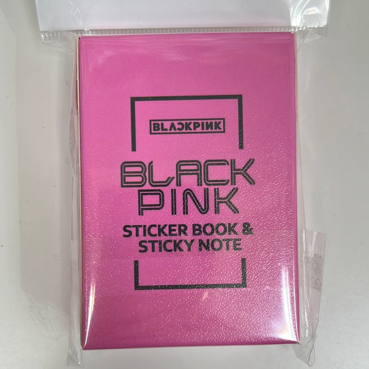 Blackpink 4-Section Sticker Book & Sticky Note Memo Pad