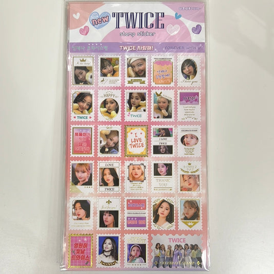 Twice Stamp Sticker Set