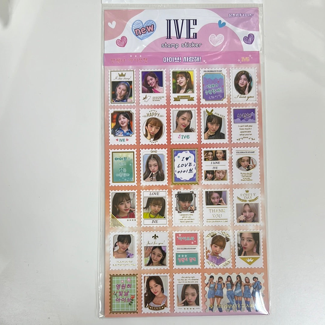 IVE Stamp Sticker Set