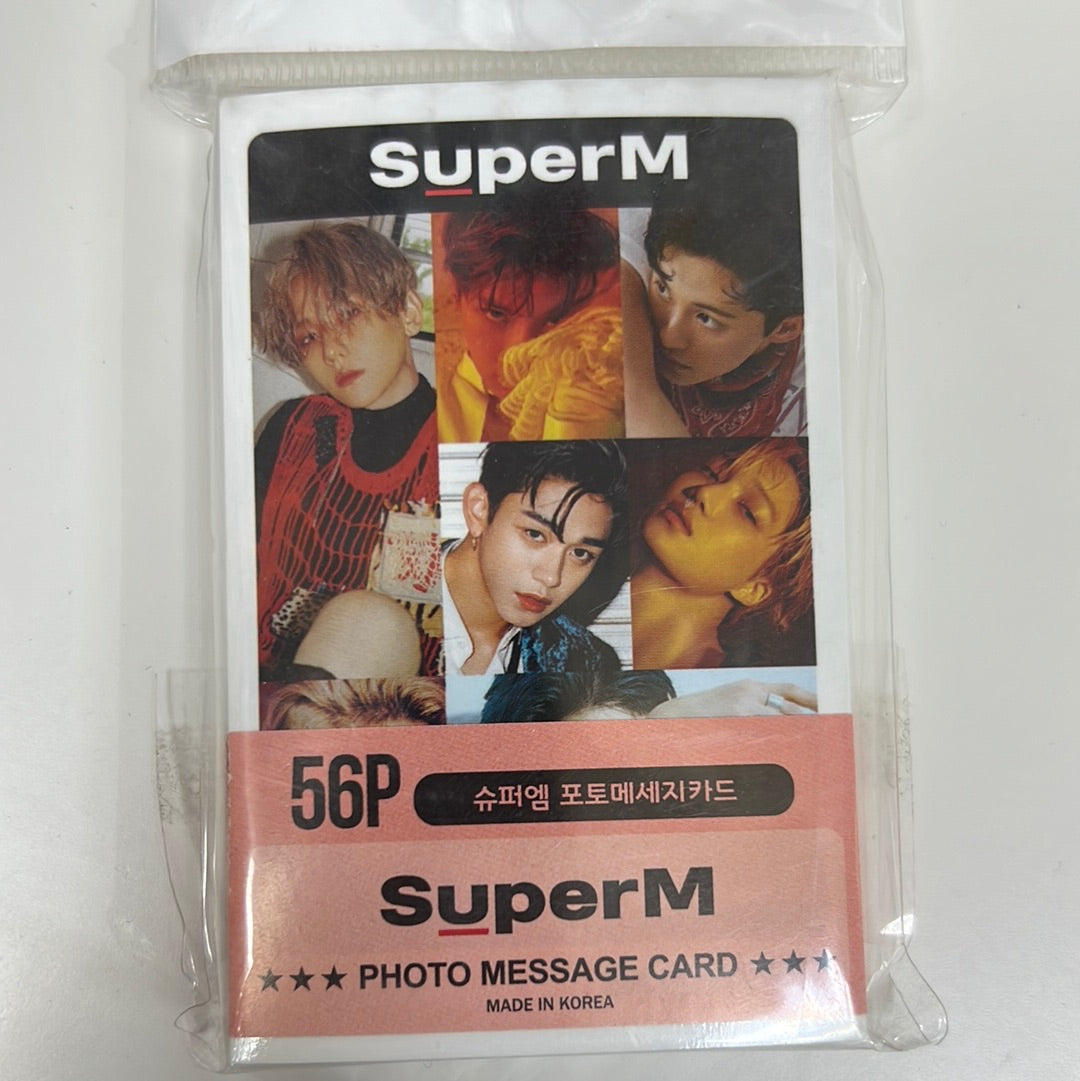 Super M  56P Photo Message Card