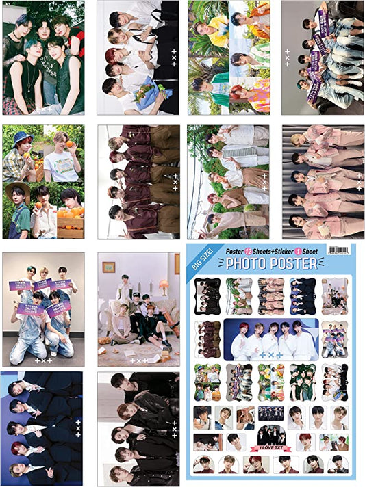 K Pop TXT Big Posters