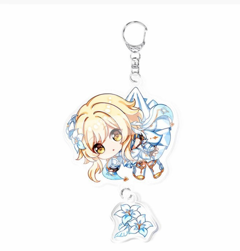 Genshin Impact Acrylic Keychain