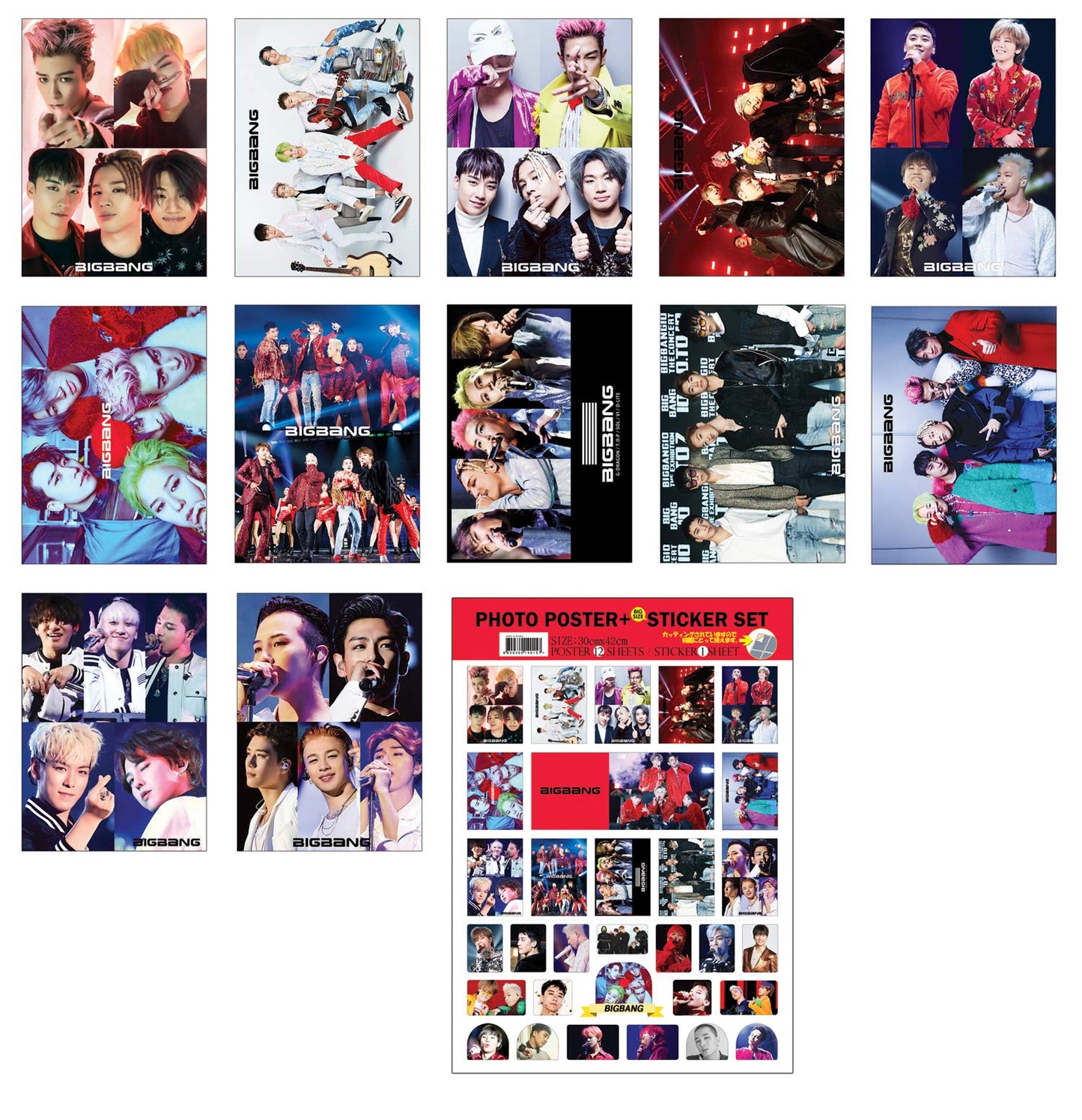 K Pop BigBang Big Posters