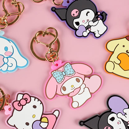 Sanrio characters Soft Keyring