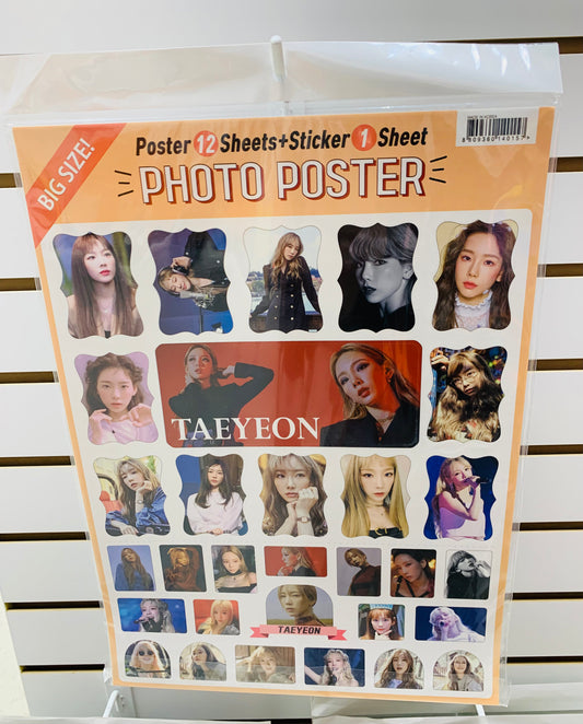 K Pop Taeyeon Big Posters