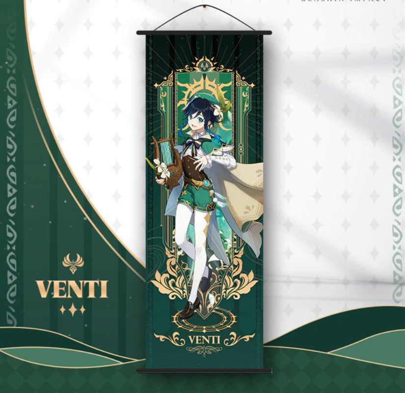 Genshin Impact Wallscroll