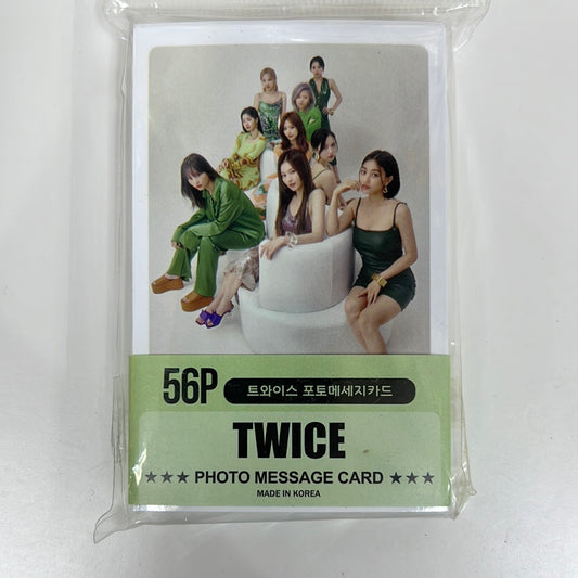 Twice 56P Photo Message Card