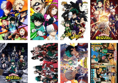 My Hero Academia Poster Set