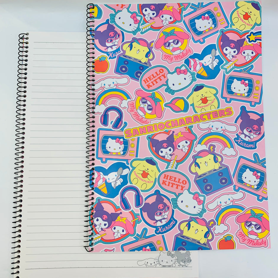 Sanrio Spiral Notebook