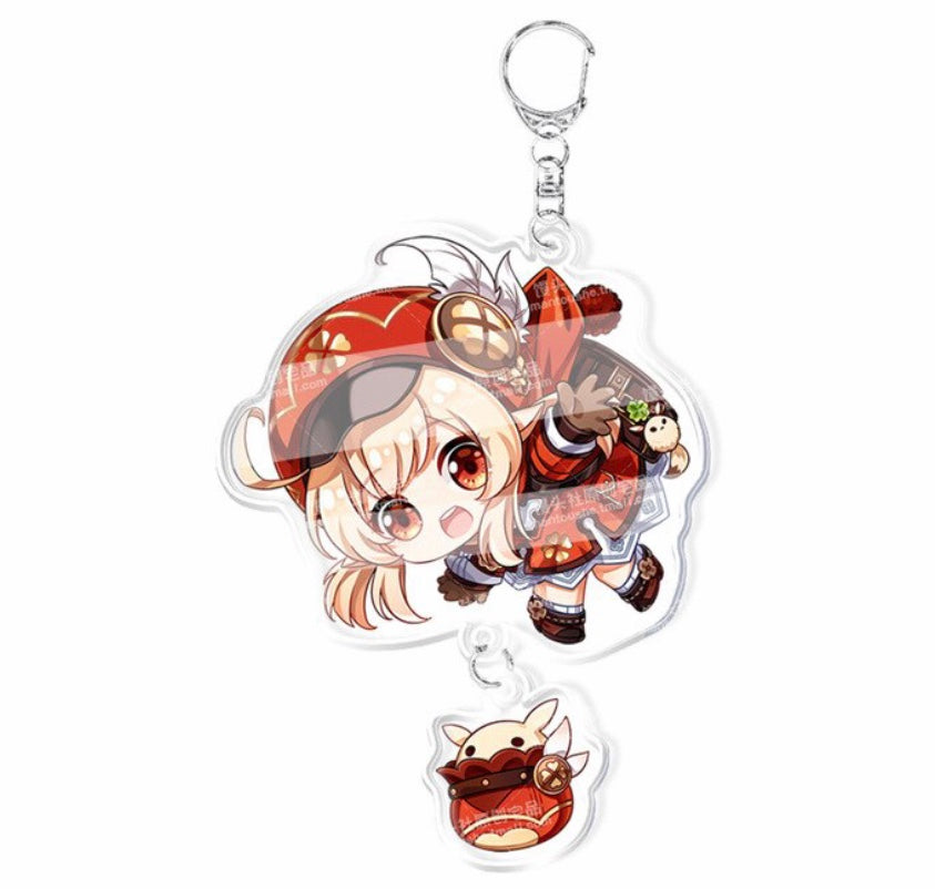 Genshin Impact Acrylic Keychain