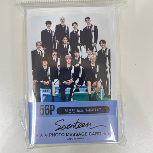 Seventeen  56P Photo Message Card