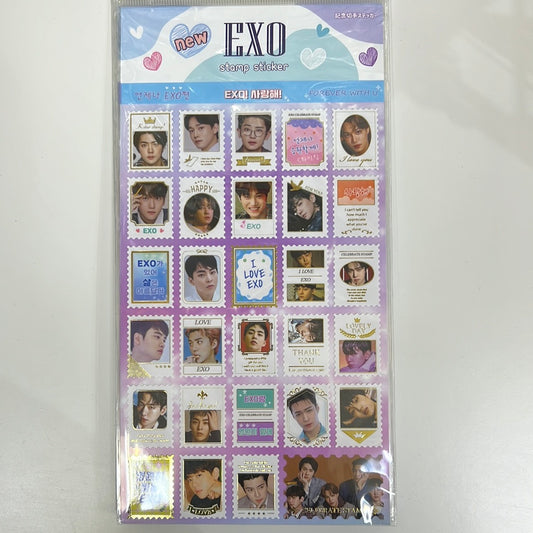 EXO Stamp Sticker Set