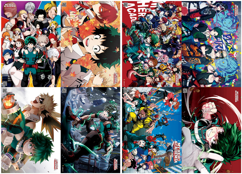 My Hero Academia Poster Set