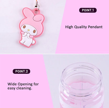 Sanrio My Melody Tritan Pendant Water Bottles