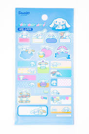 Sanrio Characters Name Stickers