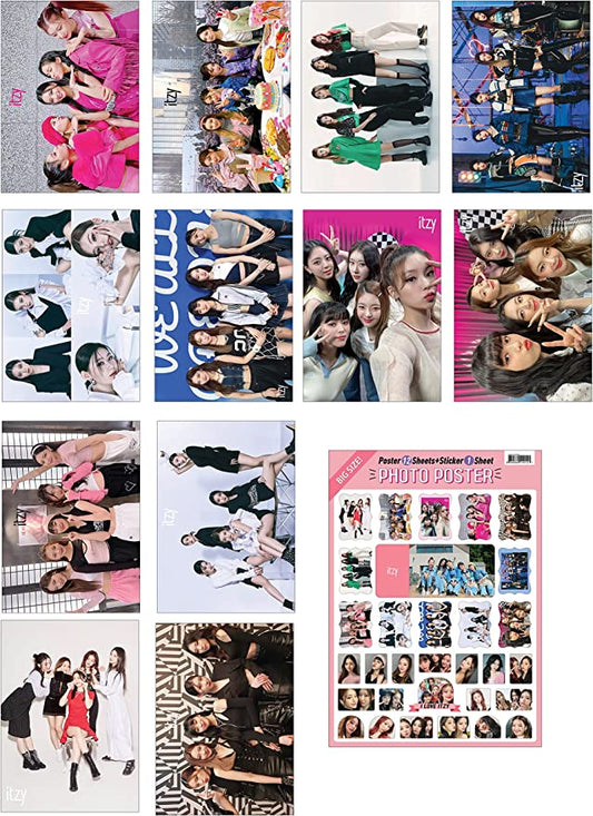 K Pop itzy Big Posters