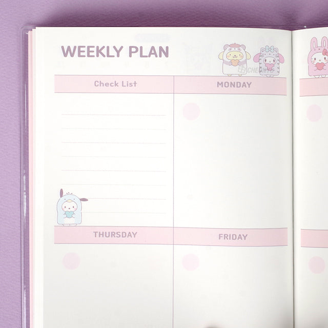 Sanrio Characters PVC Cover Planner