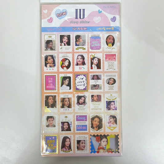 IU Stamp Sticker