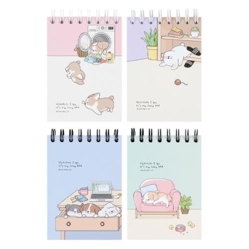 Lazy Dog Small Notebook