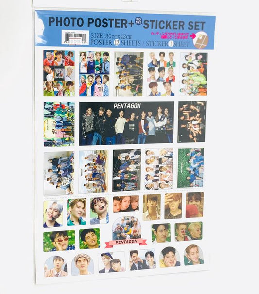 K Pop Pentagon Big Posters