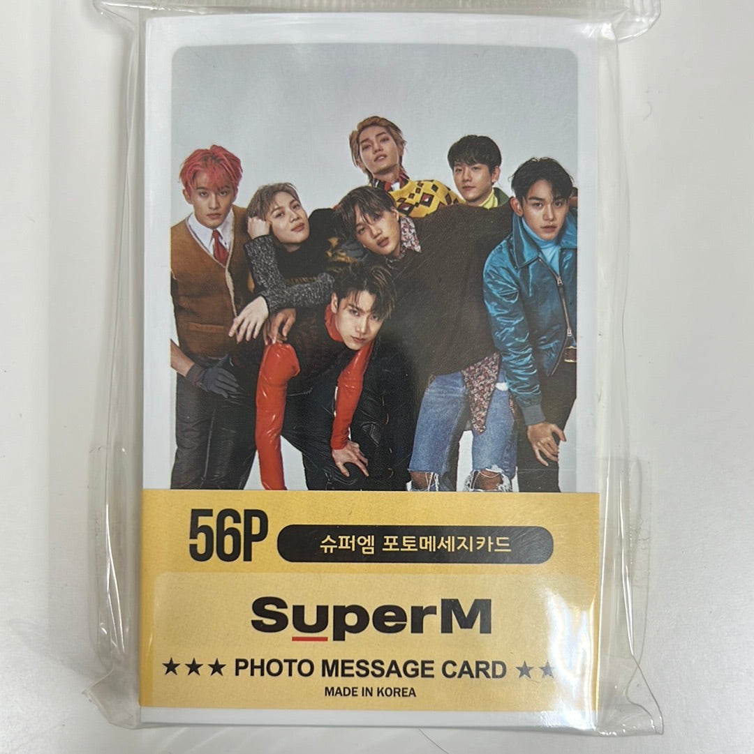 Super M  56P Photo Message Card