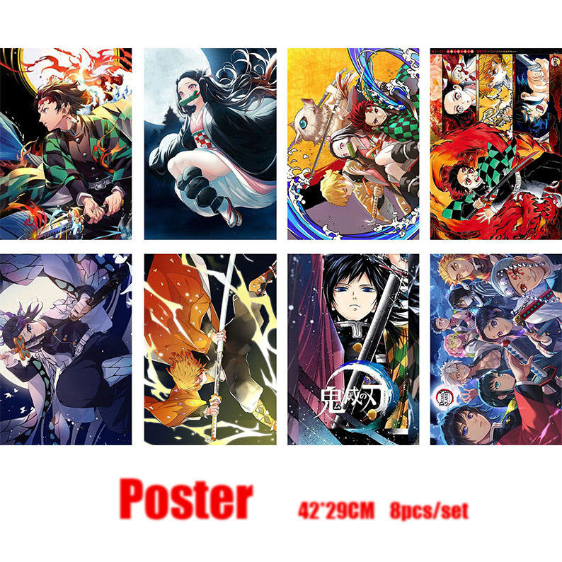 Demon Slayer Poster Set