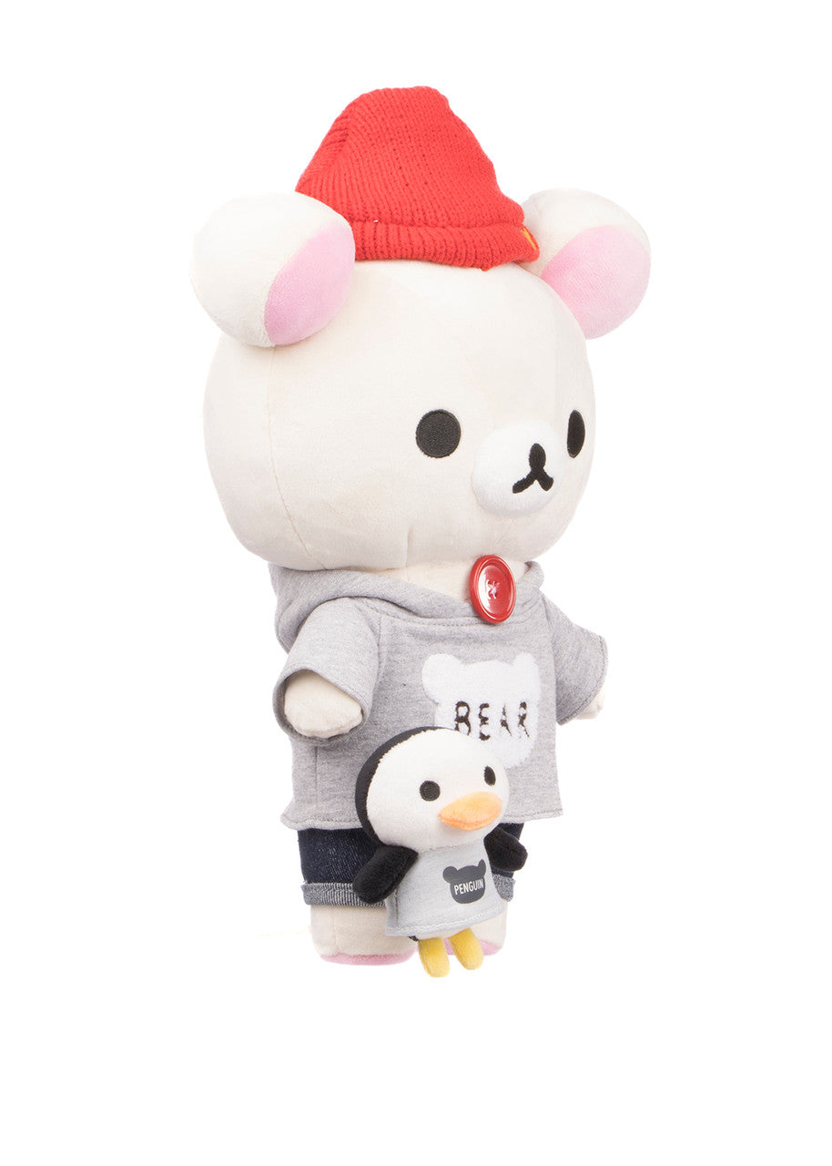 Korilakkuma Bear Hoodie Plush