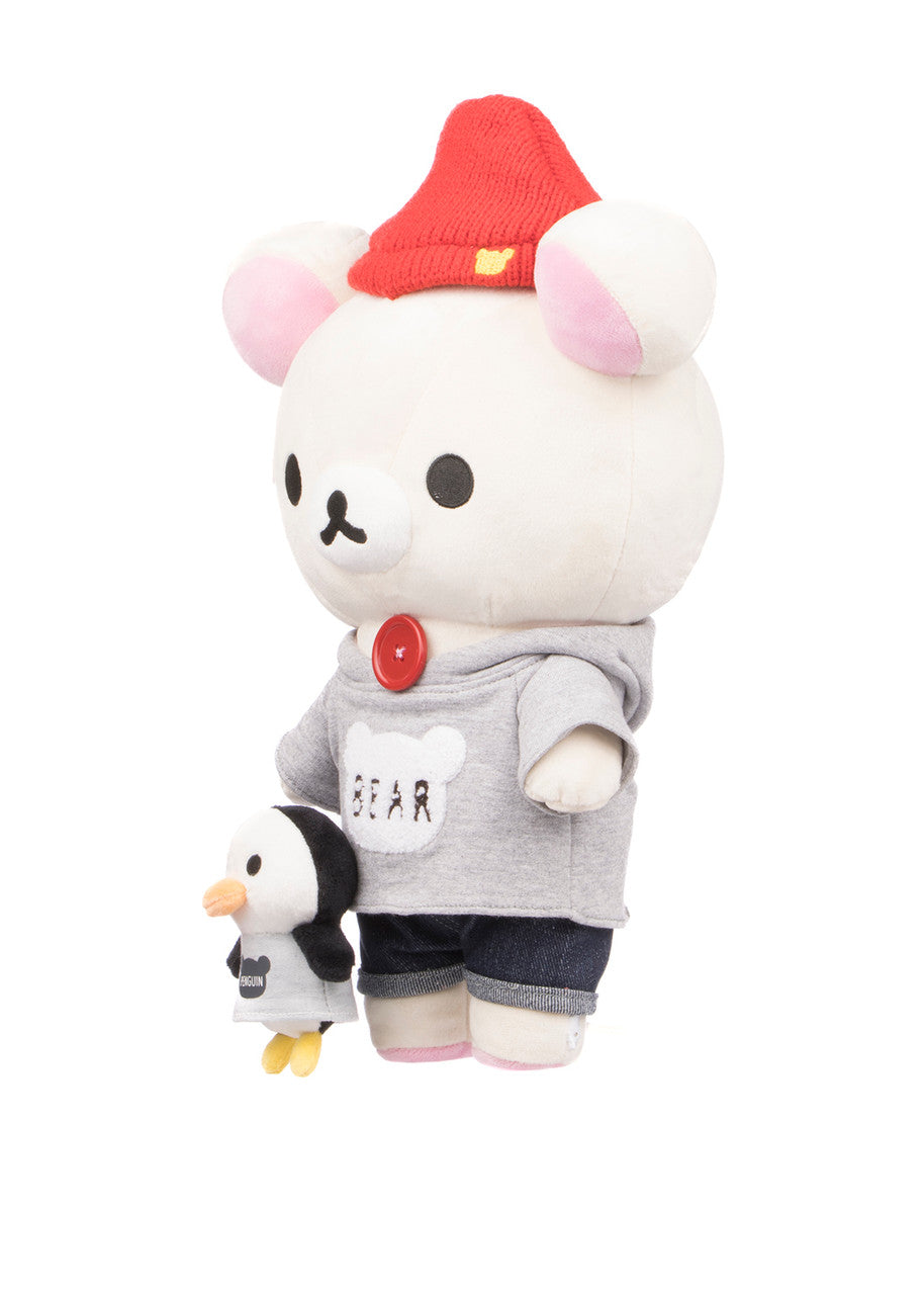 Korilakkuma Bear Hoodie Plush