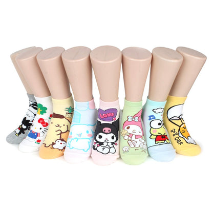 Sanrio Character Cartoon Low Cut Ankle Socks