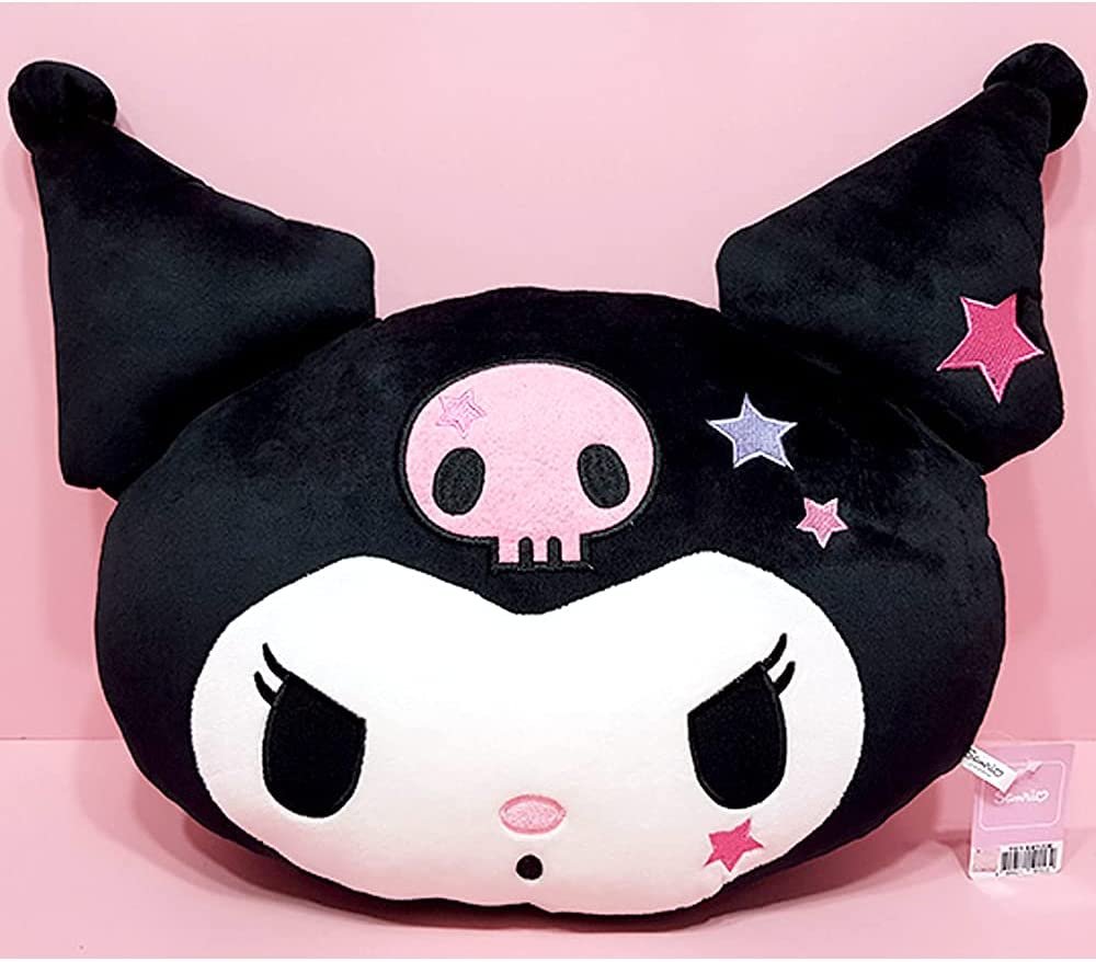 Sanrio Kuromi Star Face Cushion