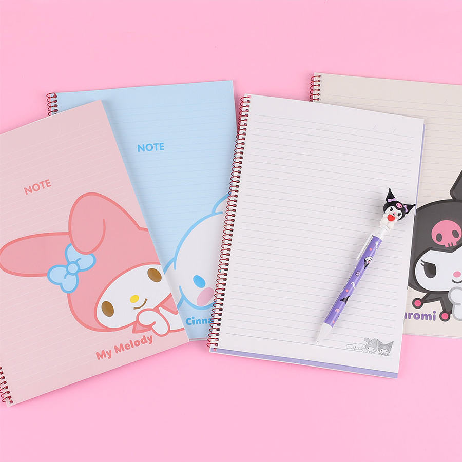 Sanrio Spiral One Ring Notebook